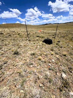 view east from southeast corner of the lot over adjacent blm land