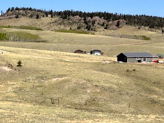 view west from the property