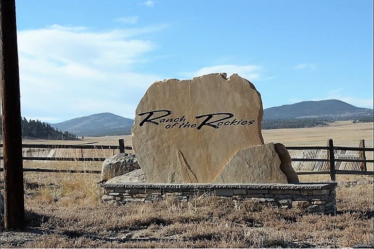 ranch of the rockies entrance sign at the intersection of us24e and ranch road