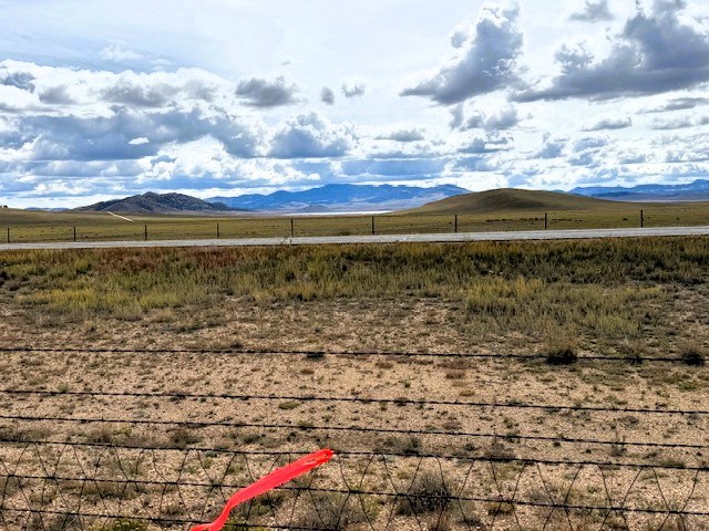 view south from the southeast corner pin