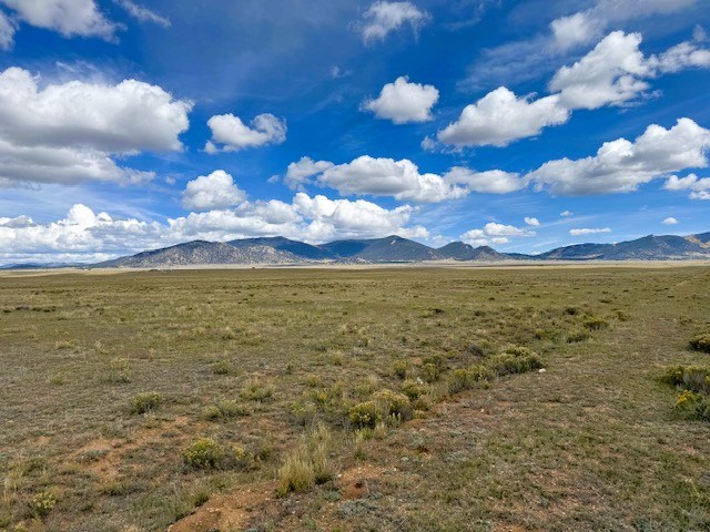 view northeast over the lot from near the southwest corner pin
