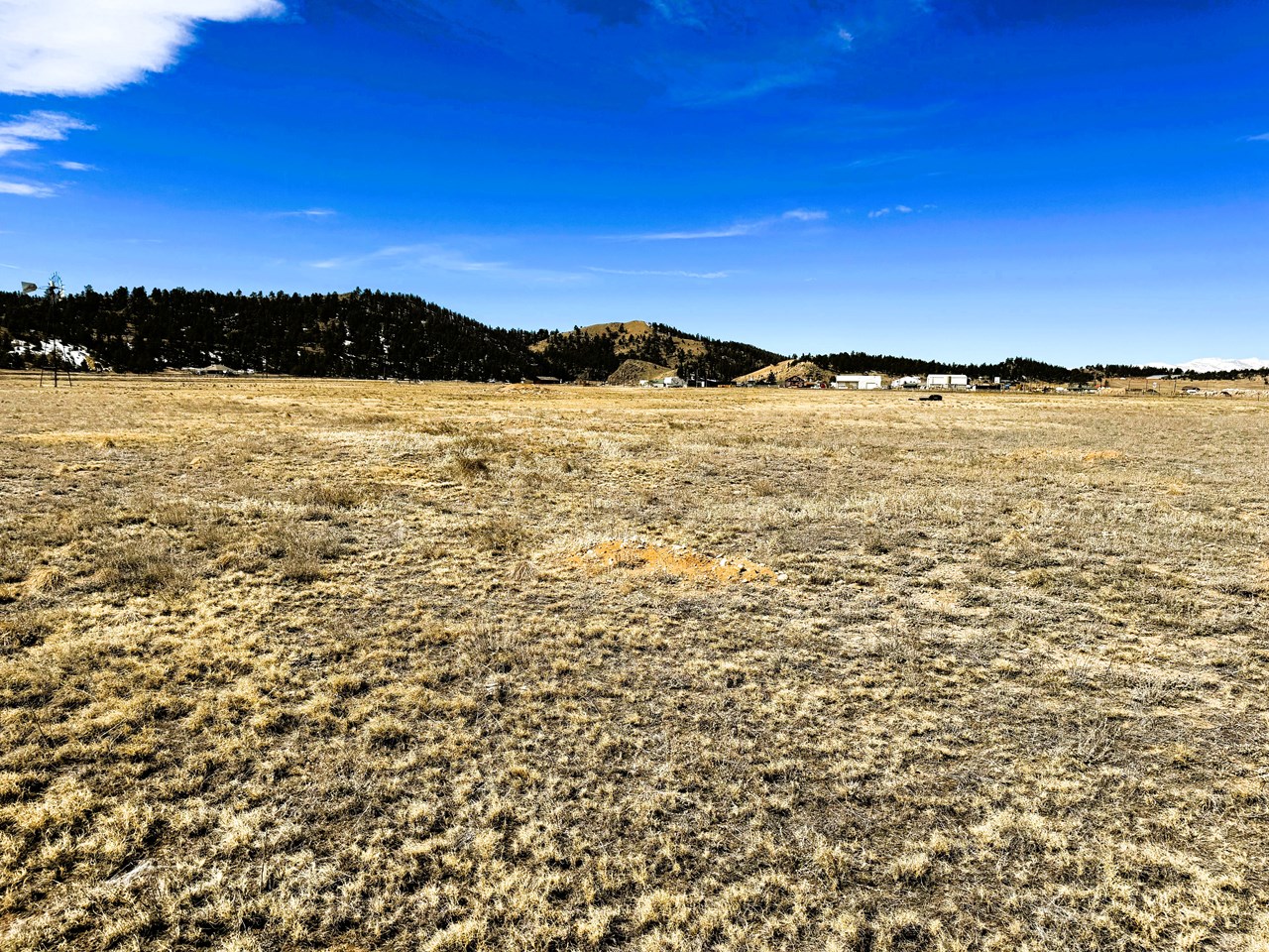 view west from the center of the east fence line over the property to the town of hartsel view west from the center of the east fence line over the property to the town of hartsel