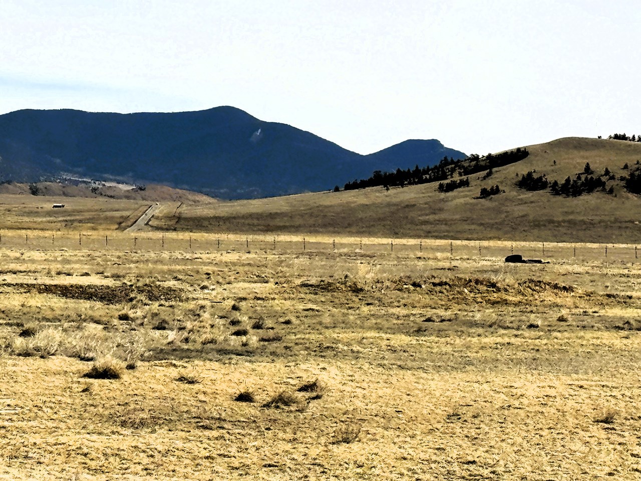 view east northeast over the property to badger mountain view east northeast over the property to badger mountain