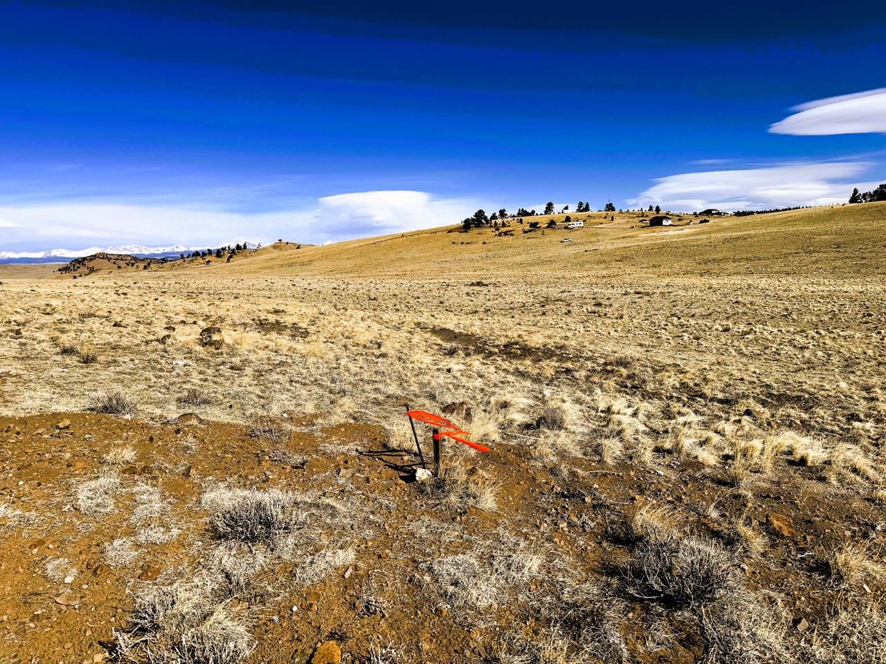 nnw view over the lot to the mosquito mountain range from the lot's southeast corner pin nnw view over the lot to the mosquito mountain range from the lot's southeast corner pin