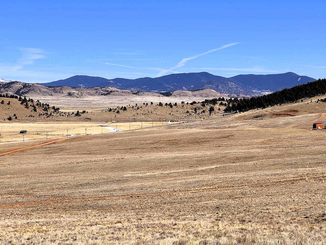 east northeast view toward the town of hartsel east northeast view toward the town of hartsel
