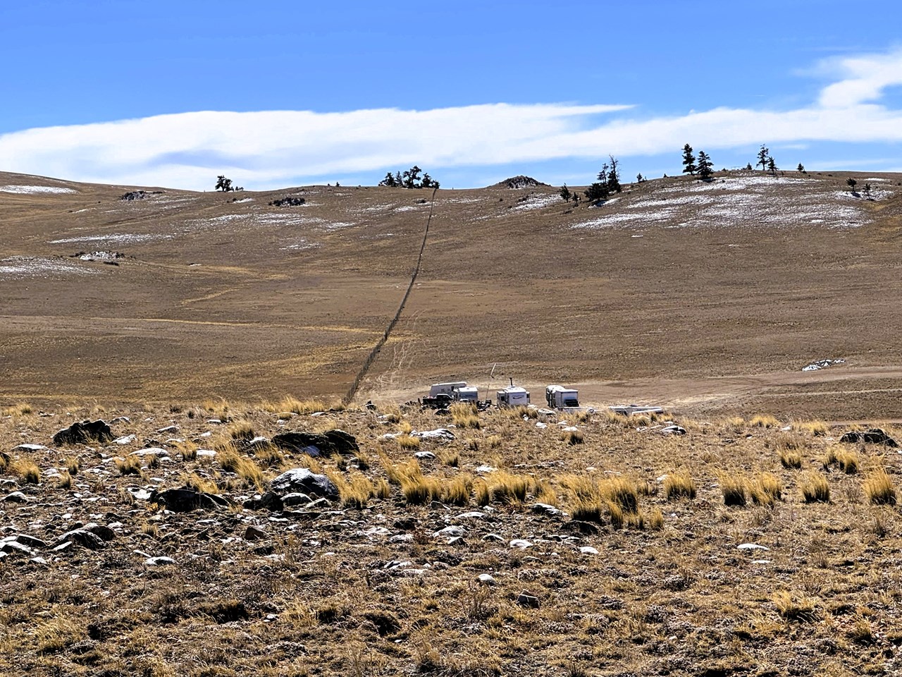 looking south from the top of the property looking south from the top of the property
