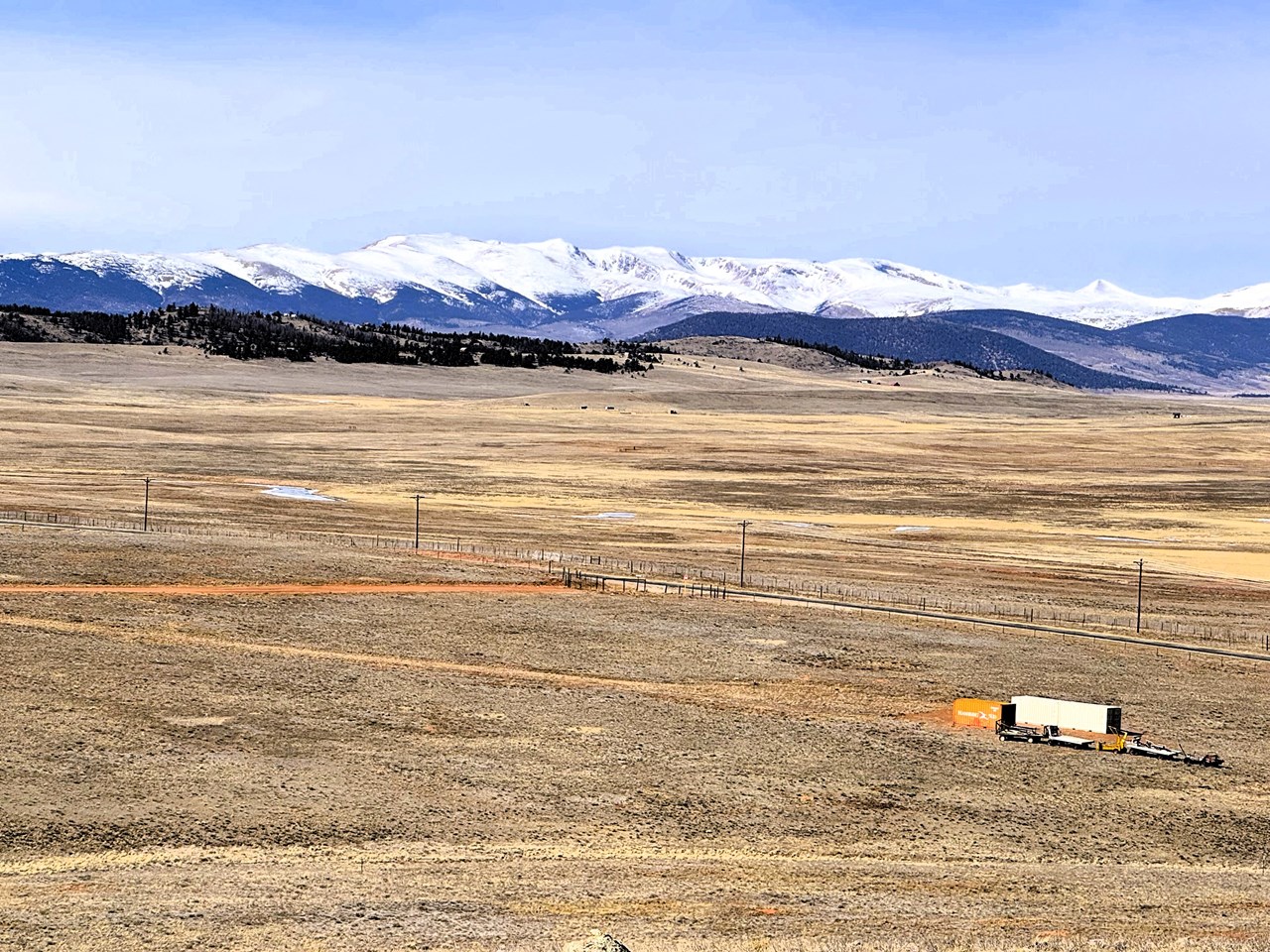 zoomed northwest to the snow capped peaks in the mosquito mountain range zoomed northwest to the snow capped peaks in the mosquito mountain range