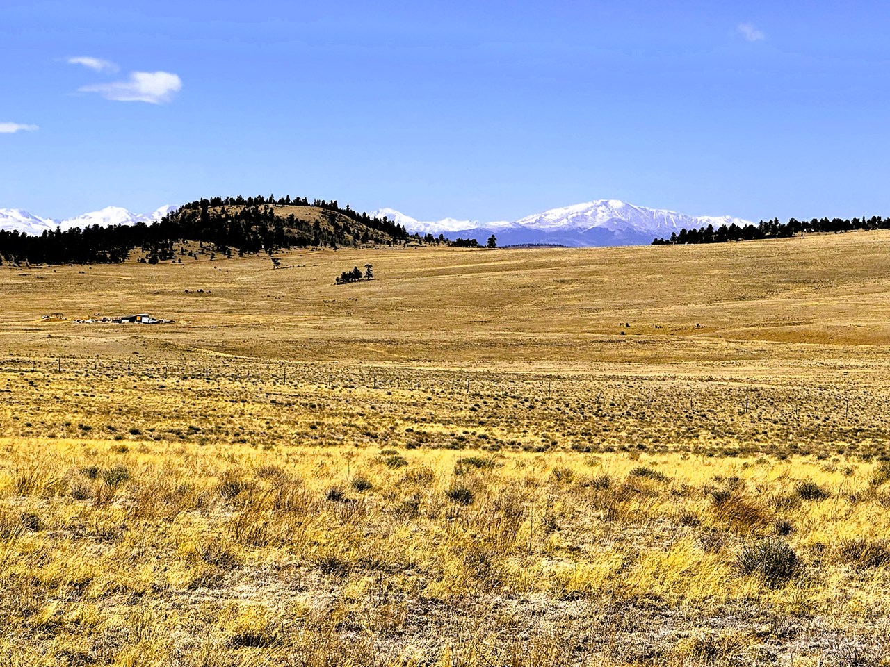 zoomed northwest across the property to mt silverheels