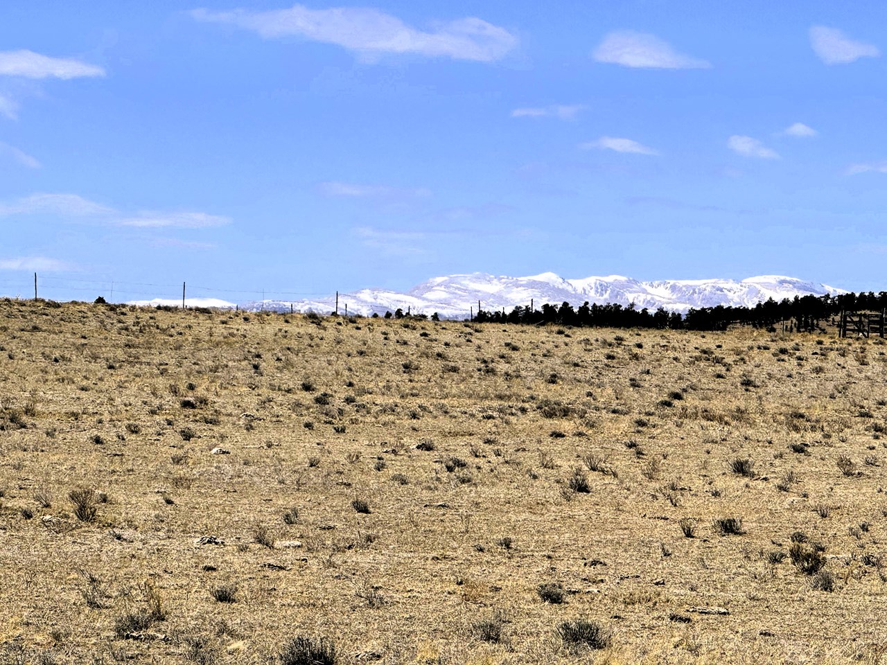 view northwest from the property