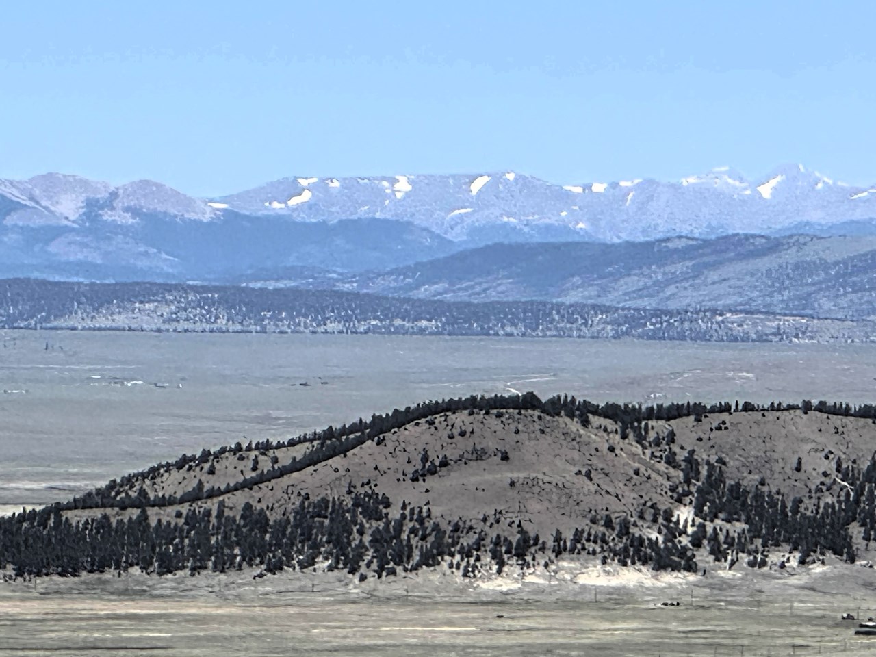 zoomed to the mosquito mountain range