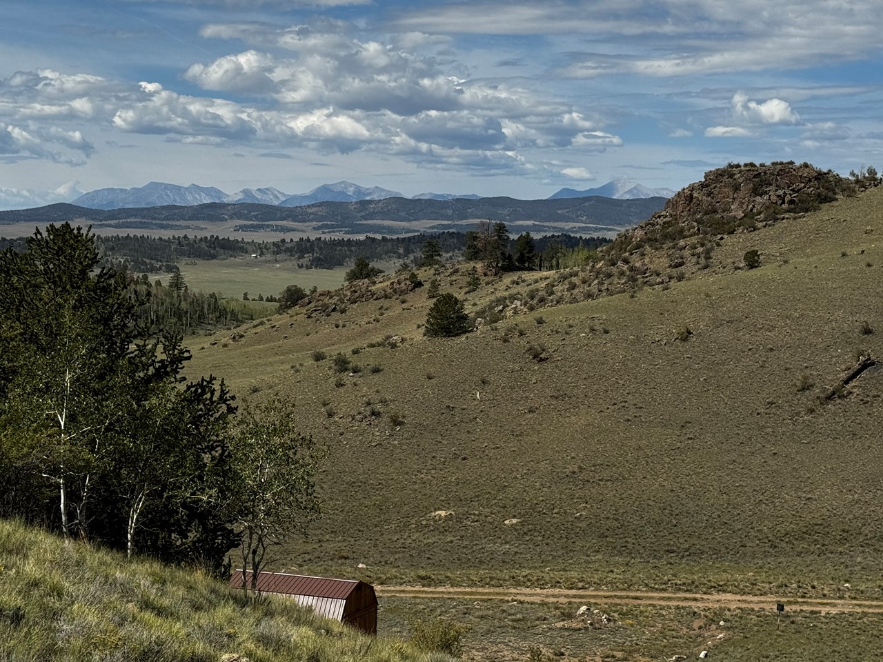 another view to the collegiate peaks - left to right: mt antero, mt princeton, mt columbia another view to the collegiate peaks - left to right: mt antero, mt princeton, mt columbia